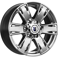 Литые диски Севенна (КС726) 7.000xR17 6x139.7 DIA100.1 ET33 дарк платинум для Nissan Литые диски Севенна (КС726) 7.000xR17 6x139.7 DIA100.1 ET33 дарк платинум для Nissan