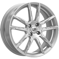 Литые диски Up107 (КС993) 6.500xR17 4x100 DIA67.1 ET40 Silver Classic для Nissan March