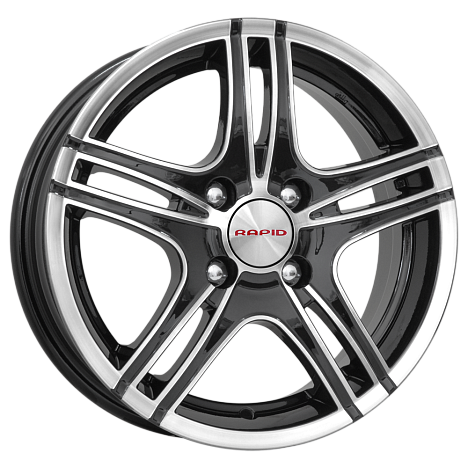 Омаха (КС636) 5.500xR14 4x108 DIA63.35 ET38 алмаз черный Омаха (КС636) 5.500xR14 4x108 DIA63.35 ET38 алмаз черный