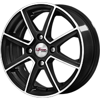 Литые диски Майами (КС518) 5.500xR14 4x98 DIA58.5 ET38 Блэк Джек для SEAT Marbella