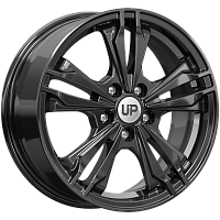 Литые диски Up103 (КС982) 6.500xR16 5x112 DIA57.1 ET40 New Black для SEAT