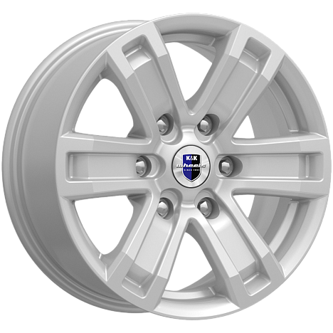 R7-Рольф (КС456) 7.000xR16 6x139.7 DIA106.1 ET15 сильвер А R7-Рольф (КС456) 7.000xR16 6x139.7 DIA106.1 ET15 сильвер А