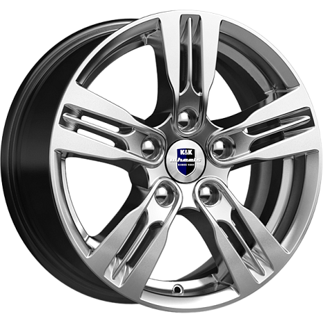 Siberia (КС729) 6.500xR15 5x112 DIA66.6 ET45 дарк платинум Siberia (КС729) 6.500xR15 5x112 DIA66.6 ET45 дарк платинум