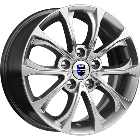 Urals (КС732) 6.500xR15 5x108 DIA67.1 ET40 дарк платинум Urals (КС732) 6.500xR15 5x108 DIA67.1 ET40 дарк платинум