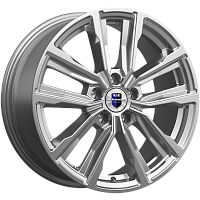Литые диски Лацио (КС964) 7.500xR17 5x114.3 DIA66.1 ET45 дарк платинум для Nissan Литые диски Лацио (КС964) 7.500xR17 5x114.3 DIA66.1 ET45 дарк платинум для Nissan
