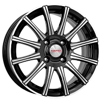 Литые диски Сиеста (КС478) 7.000xR16 4x108 DIA63.35 ET42 алмаз черный Литые диски Сиеста (КС478) 7.000xR16 4x108 DIA63.35 ET42 алмаз черный