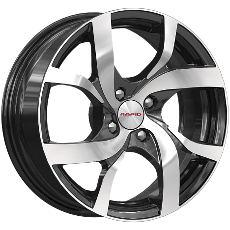 Палермо-оригинал (КС665) (КС665) 6.500xR16 4x100 DIA56.6 ET37 алмаз черный Палермо-оригинал (КС665) (КС665) 6.500xR16 4x100 DIA56.6 ET37 алмаз черный