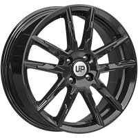 Литые диски Up107 (КС993) 6.500xR17 4x100 DIA60.1 ET41 New Black для Nissan Литые диски Up107 (КС993) 6.500xR17 4x100 DIA60.1 ET41 New Black для Nissan