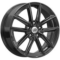 Литые диски Up104 (КС987) 6.500xR17 5x112 DIA57.1 ET45 New Black для SEAT