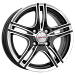 Омаха (КС636) 5.500xR14 4x108 DIA65.1 ET16 алмаз черный
