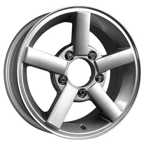 Титан (КС231) 6.500xR16 5x139.7 DIA98 ET40 сильвер А Титан (КС231) 6.500xR16 5x139.7 DIA98 ET40 сильвер А