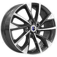Литые диски Роквуд (КС900) 7.000xR17 5x114.3 DIA66.1 ET40 алмаз черный для Nissan Литые диски Роквуд (КС900) 7.000xR17 5x114.3 DIA66.1 ET40 алмаз черный для Nissan