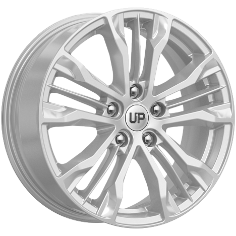 Up106 (КС991) 7.000xR17 5x114.3 DIA66.1 ET48 Silver Classic Up106 (КС991) 7.000xR17 5x114.3 DIA66.1 ET48 Silver Classic