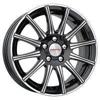 Литые диски Сиеста-оригинал (КС474) (КС474) 6.000xR15 5x100 DIA57.1 ET38 алмаз черный для SEAT