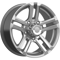 Литые диски Палладика (КС591) 7.000xR16 5x139.7 DIA110.1 ET5 дарк платинум