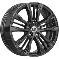 Литые диски Up106 (КС991) 7.000xR17 5x112 DIA57.1 ET43 New Black для SEAT