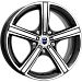 Спринт (КС486) 6.500xR16 5x114.3 DIA67.1 ET45 алмаз черный Спринт (КС486) 6.500xR16 5x114.3 DIA67.1 ET45 алмаз черный