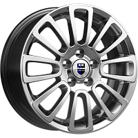 Литые диски Неман (КС717) 6.000xR15 5x100 DIA67.1 ET40 дарк платинум для SEAT