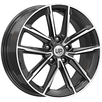 Литые диски Up104 (КС987) 6.500xR17 5x112 DIA57.1 ET45 New Diamond для SEAT