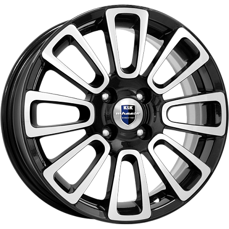 Неман (КС717) 6.000xR15 4x100 DIA67.1 ET43 алмаз черный Неман (КС717) 6.000xR15 4x100 DIA67.1 ET43 алмаз черный