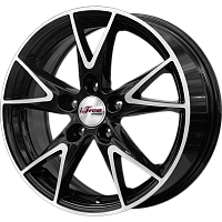 Литые диски Нирвана (КС524) 6.500xR15 5x108 DIA67.1 ET50 Блэк Джек Литые диски Нирвана (КС524) 6.500xR15 5x108 DIA67.1 ET50 Блэк Джек