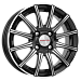 Сиеста (КС474) 6.000xR15 4x100 DIA67.1 ET45 алмаз черный