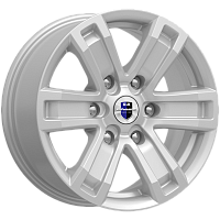 Литые диски R7-Рольф (КС457) 7.500xR17 6x114.3 DIA66.1 ET30 сильвер А для Nissan Литые диски R7-Рольф (КС457) 7.500xR17 6x114.3 DIA66.1 ET30 сильвер А для Nissan