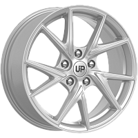 Литые диски Up105 (КС983) 7.000xR17 5x114.3 DIA66.1 ET40 Silver Classic для Nissan Juke