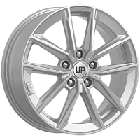 Литые диски Up104 (КС987) 6.500xR17 5x112 DIA57.1 ET45 Silver Classic для SEAT