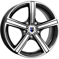 Литые диски Спринт (КС486) 6.500xR16 5x112 DIA66.6 ET45 алмаз черный Литые диски Спринт (КС486) 6.500xR16 5x112 DIA66.6 ET45 алмаз черный