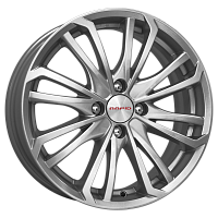 Литые диски Рим (КС639) 6.500xR16 4x98 DIA67.1 ET30 дарк платинум Литые диски Рим (КС639) 6.500xR16 4x98 DIA67.1 ET30 дарк платинум