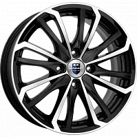 Литые диски Рим (КС622) 6.000xR15 4x108 DIA65.1 ET18 алмаз черный