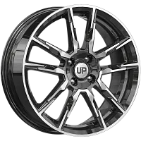 Литые диски Up107 (КС993) 6.500xR17 4x100 DIA60.1 ET41 New Diamond для Lada