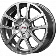 Литые диски Слайдер (КС587) 5.500xR14 4x100 DIA56.6 ET43 Хай вэй для Rover 200, 400 Литые диски Слайдер (КС587) 5.500xR14 4x100 DIA56.6 ET43 Хай вэй для Rover 200, 400