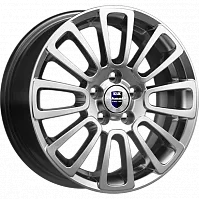 Литые диски Неман (КС717) 6.000xR15 5x100 DIA67.1 ET40 дарк платинум для Volkswagen Polo Sedan Литые диски Неман (КС717) 6.000xR15 5x100 DIA67.1 ET40 дарк платинум для Volkswagen Polo Sedan