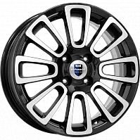 Литые диски Неман-оригинал (КС717) (КС717) 6.000xR15 4x100 DIA60.1 ET50 алмаз черный для Lada