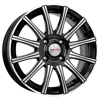 Литые диски Сиеста-оригинал (КС475) (КС475) 5.500xR14 4x100 DIA56.6 ET39 алмаз черный