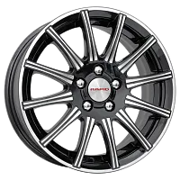 Литые диски Сиеста (КС474) 6.000xR15 5x100 DIA67.1 ET45 алмаз черный для Chrysler Литые диски Сиеста (КС474) 6.000xR15 5x100 DIA67.1 ET45 алмаз черный для Chrysler