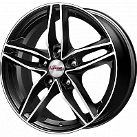 Литые диски Moskva (КС689) 6.500xR16 5x100 DIA67.1 ET40 Блэк Джек