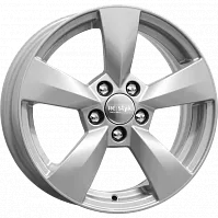 Литые диски КС700 (15_Rapid NH) (КС700) 6.000xR15 5x100 DIA57.1 ET38 сильвер для Skoda Rapid Литые диски КС700 (15_Rapid NH) (КС700) 6.000xR15 5x100 DIA57.1 ET38 сильвер для Skoda Rapid