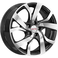 Литые диски Палермо (КС607) 6.500xR16 5x108 DIA67.1 ET43 алмаз черный для Renault Laguna Литые диски Палермо (КС607) 6.500xR16 5x108 DIA67.1 ET43 алмаз черный для Renault Laguna